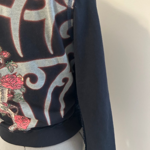 Woman’s Raw Hoodie. Beautiful art work! NWT. Made in USA - Picture 3 of 12